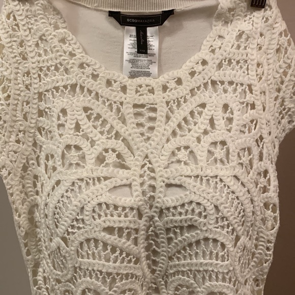 BCBGMAXAZRIA Morton Sweater In Gardenia size XXS - Picture 10 of 10